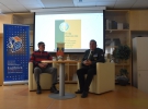  Glavni urednik Bojan Končan in povezovalec Janez Gregorič