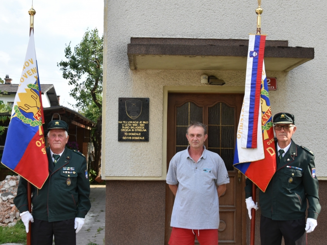 Franc Semprimožnik na svojem domu